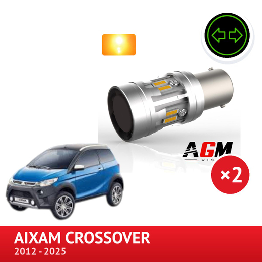 LED-sæt PY21W Forreste blinklys AIXAM Crossover