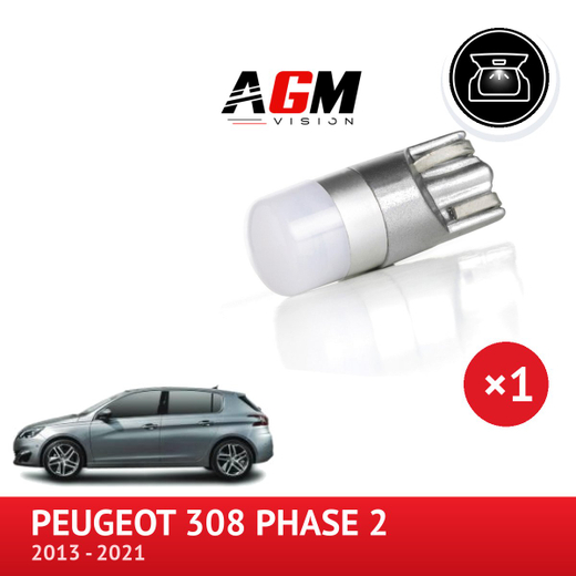 LED-pære til bagagerumsbelysning PEUGEOT 308 Phase 2 LED-pære til bagagerumsbelysning PEUGEOT 308 Phase 2