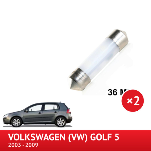 LED Kit Courtesy mirror lighting VOLKSWAGEN (VW) Golf 5