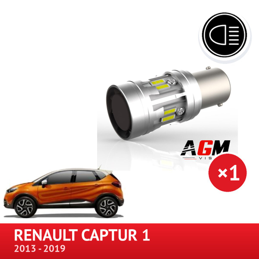 LED-polttimo P21W Peruutusvalo RENAULT Captur 1