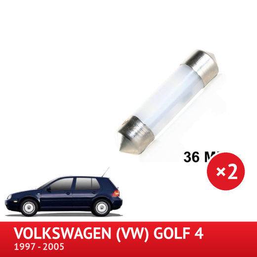 Kit LED de iluminare a oglinzii de curtoazie VOLKSWAGEN (VW) Golf 4 Kit LED de iluminare a oglinzii de curtoazie VOLKSWAGEN (VW) Golf 4