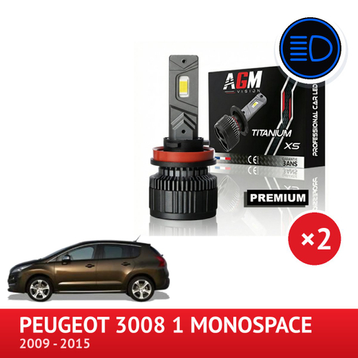 LED-kit för helljus PEUGEOT 3008 1 Monospace LED-kit för helljus PEUGEOT 3008 1 Monospace