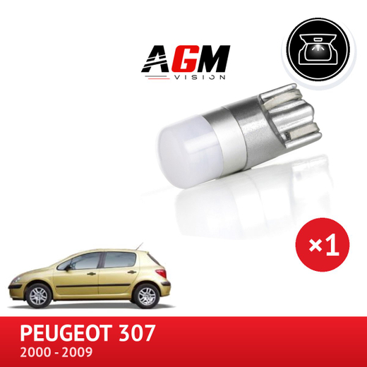 LED-pære W5W Bagagerumsbelysning PEUGEOT 307 LED-pære W5W Bagagerumsbelysning PEUGEOT 307