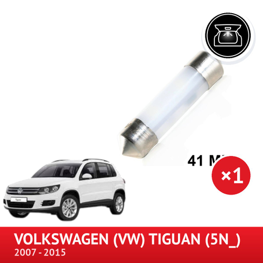 LED-pære til bagasjeromsbelysning VOLKSWAGEN (VW) Tiguan (5N_) LED-pære til bagasjeromsbelysning VOLKSWAGEN (VW) Tiguan (5N_)