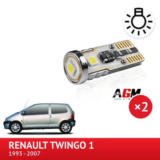Zestaw LED do przednich świateł pozycyjnych RENAULT Twingo 1