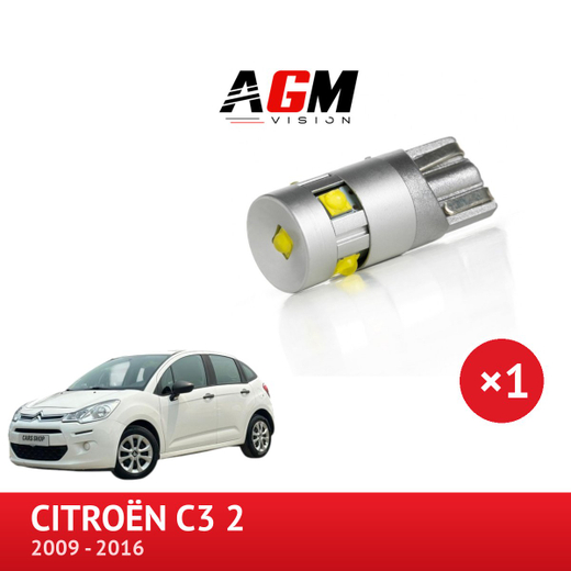 LED žárovka osvětlení přihrádky CITROËN C3 2