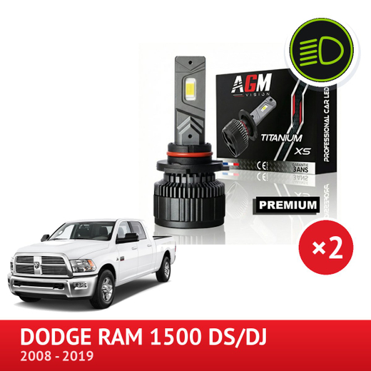 PACK LED Halvljus Dodge RAM MK4 (med HB3-lampor) PACK LED Halvljus Dodge RAM MK4 (med HB3-lampor)