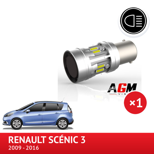 LED-polttimo P21W Peruutusvalo RENAULT Scénic 3 LED-polttimo P21W Peruutusvalo RENAULT Scénic 3