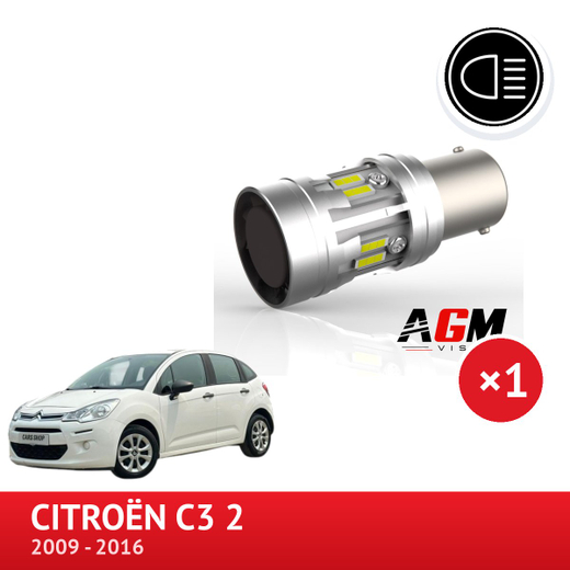 LED žárovka P21W Couvací světlo CITROËN C3 2