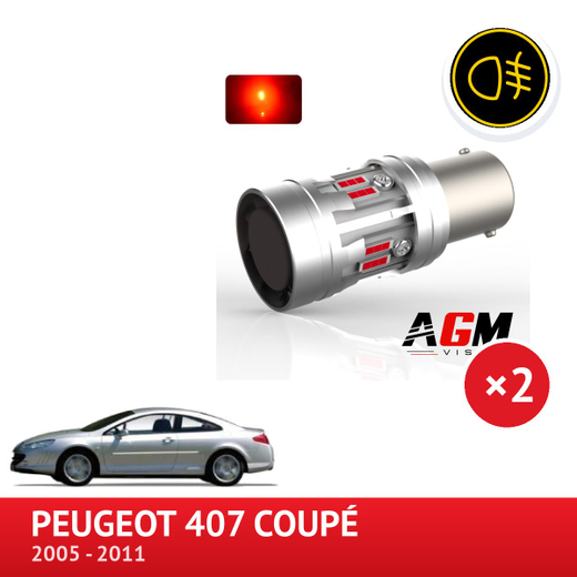 Kit LED P21W retronebbia PEUGEOT 407 Coupé