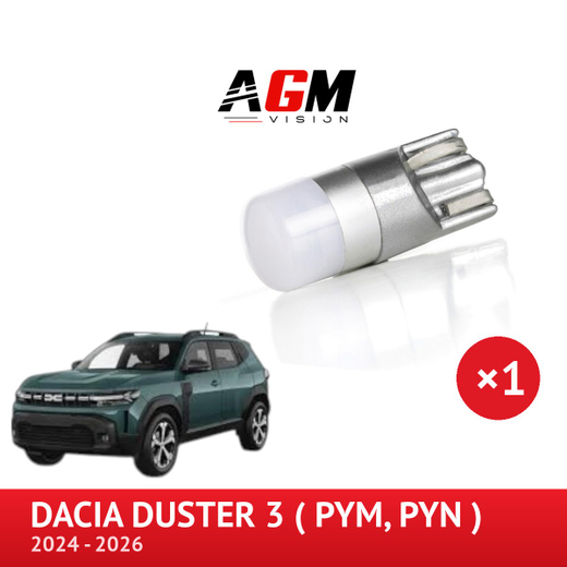 LED-pære W5W belysning til handskerum DACIA DUSTER 3 (PYM, PYN)