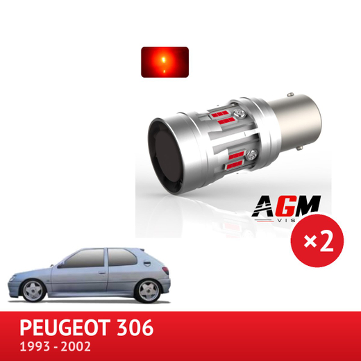 LED-sett P21/5W bremselys / parkeringslys PEUGEOT 306 LED-sett P21/5W bremselys / parkeringslys PEUGEOT 306