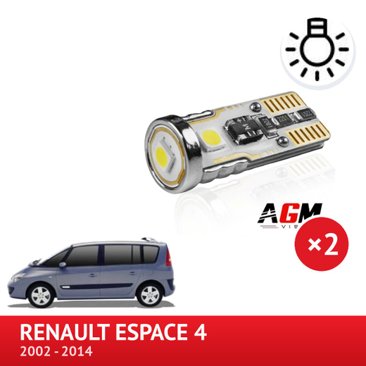 LED-kit W5W positionslys foran RENAULT Espace 4