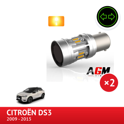 LED-sæt PY21W blinklys foran CITROËN DS3
