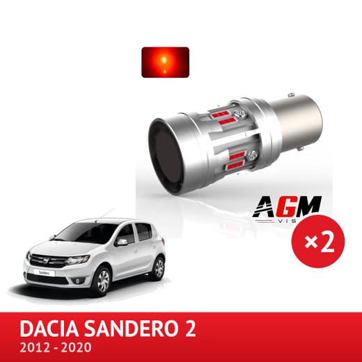 LED-sarja P21/5W jarruvalo / seisontavalo Dacia Sandero 2