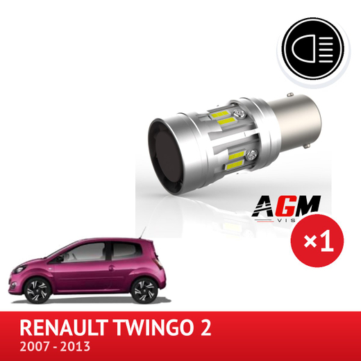 Λαμπτήρας LED P21W για φως όπισθεν RENAULT Twingo 2 Λαμπτήρας LED P21W για φως όπισθεν RENAULT Twingo 2