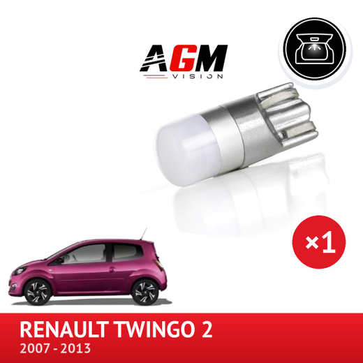 LED žárovka W5W osvětlení zavazadlového prostoru RENAULT Twingo 2 LED žárovka W5W osvětlení zavazadlového prostoru RENAULT Twingo 2