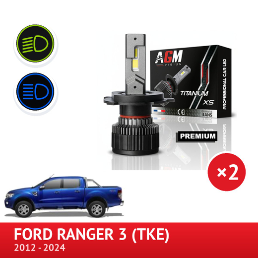 LED-kit H4 nærlys FORD Ranger 3 (TKE) LED-kit H4 nærlys FORD Ranger 3 (TKE)