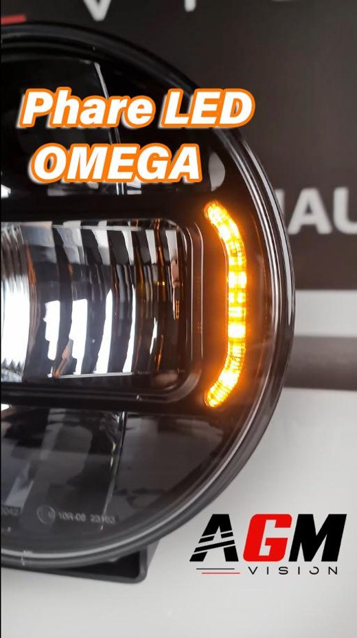 LED langtrækkende lygte Omega SP400 Ø22 cm - 200 watts LED langtrækkende lygte Omega SP400 Ø22 cm - 200 watts