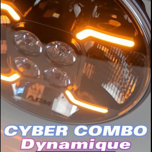 LED προβολέας Cyber Combo, δυναμικός, πλατύς & μακρινός, 200W, 22 cm LED προβολέας Cyber Combo, δυναμικός, πλατύς & μακρινός, 200W, 22 cm