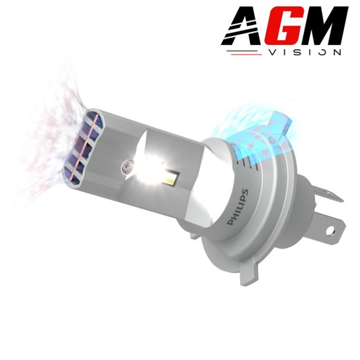 Kit ampoules H4 LED homologuées route Gen2 Philips Ultinon Pro6000 Boost Kit ampoules H4 LED homologuées route Gen2 Philips Ultinon Pro6000 Boost