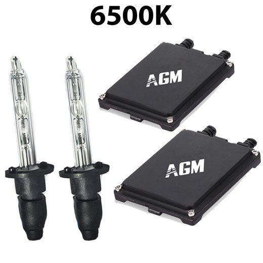 KIT AMPOULES XÉNON H1 55W FLASH START 6500K (BLANC)