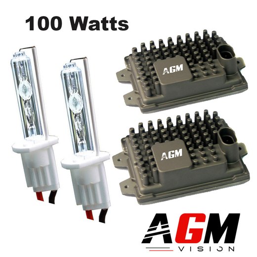 Zestaw żarówek ksenonowych H1-ULTRA RACING 100W 6500K Zestaw żarówek ksenonowych H1-ULTRA RACING 100W 6500K