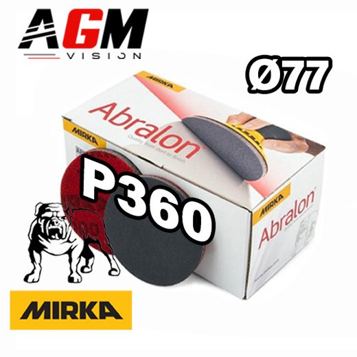 Pachet de 20 discuri abrazive Ø 77 mm ABRALON 360