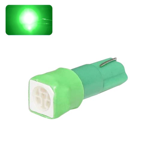 Żarówka LED T5-W1,2W EASY CONNECT (Zielony)