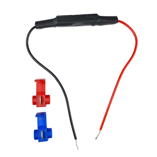 Résistance 10 ohms en céramique – Simule une charge de 15 watts.
