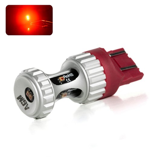 LED-pære T20-W21/5W-ELITE (Rød)