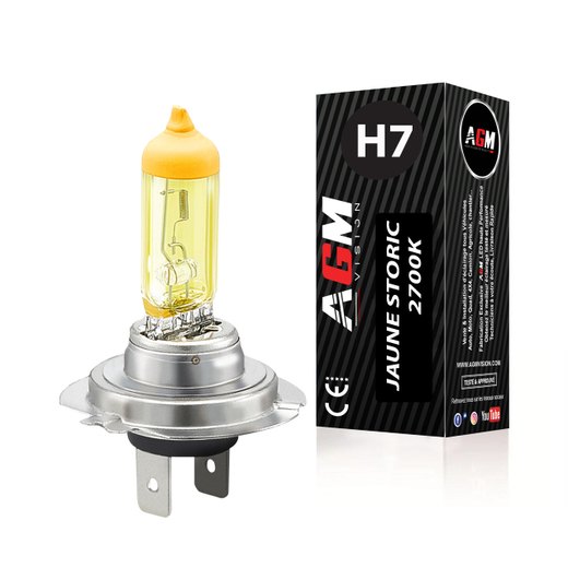 1 Halogenlampe H7 55W GELB STORIC 2700K 1 Halogenlampe H7 55W GELB STORIC 2700K