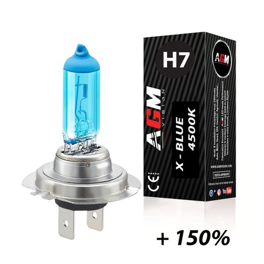 1 halogenlampa H7 55W X-BLUE 4500K 1 halogenlampa H7 55W X-BLUE 4500K