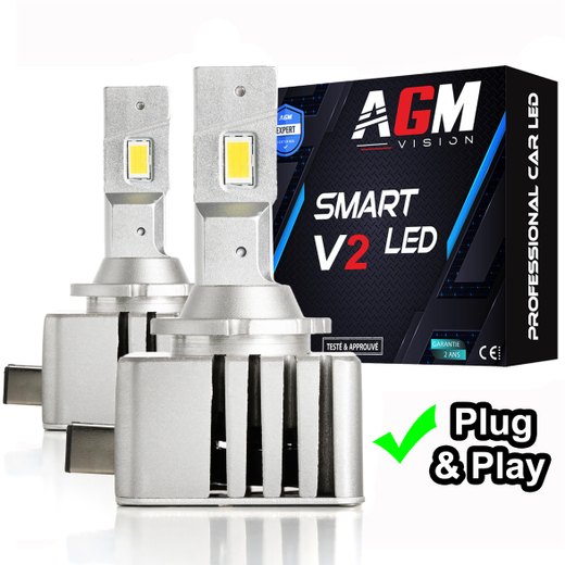 Kit ampoules LED D3S/D3R SMART V2