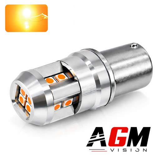 LED žárovka P21W-BA15S SMART (oranžová)