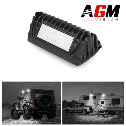 Phare LED d’éclairage latéral 10 cm 20 W Camping-car pick-up Phare LED d’éclairage latéral 10 cm 20 W Camping-car pick-up