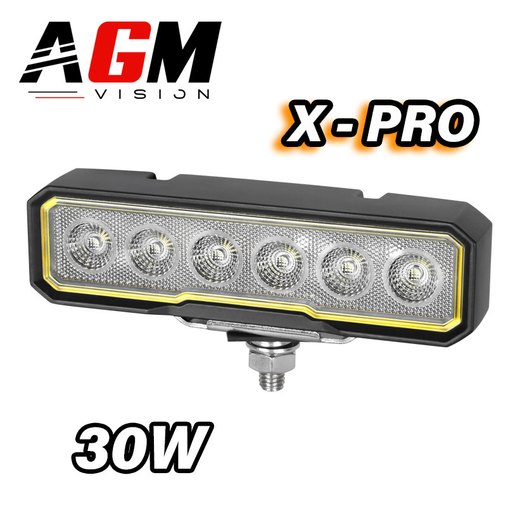 Rektangulært LED-arbeidslys X-Pro 30W Rektangulært LED-arbeidslys X-Pro 30W