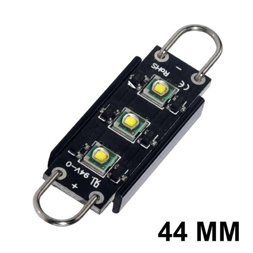 Λεωφορείο-Βελονάκι LED 44 mm - Μαύρο S (Λευκό)