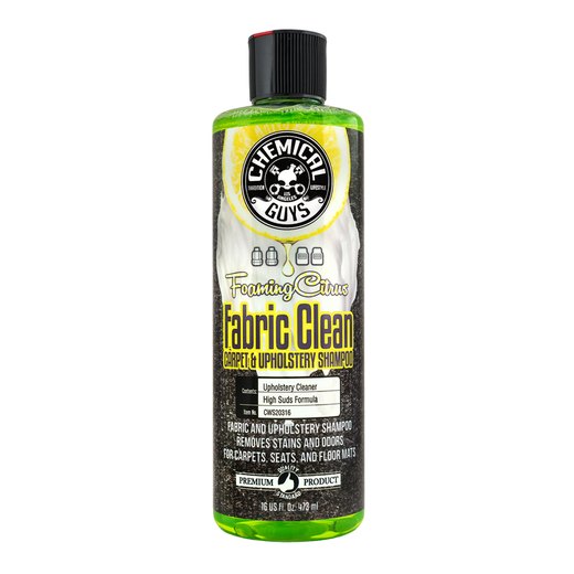 Shampoo til tekstiler Fabric Clean Chemical Guys 473 ml Shampoo til tekstiler Fabric Clean Chemical Guys 473 ml