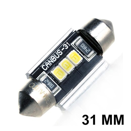 Navette LED-C3W, C10W-31mm-ACCESS (Blanc)