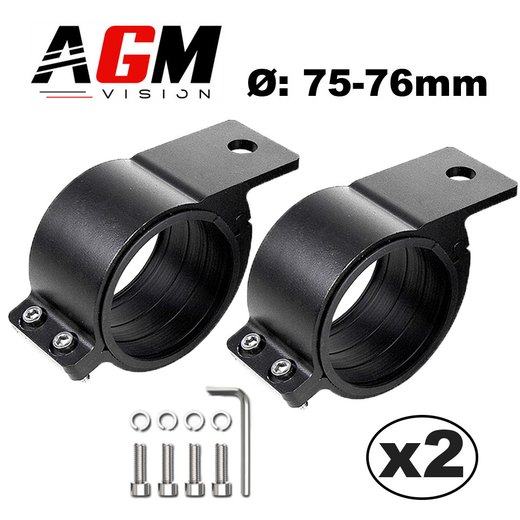 ΚΙΤ 2 ΣΤΗΡΙΓΜΑΤΑ ΣΩΛΗΝΑ 75-76MM ΜΠΑΡΑ LED ΚΙΤ 2 ΣΤΗΡΙΓΜΑΤΑ ΣΩΛΗΝΑ 75-76MM ΜΠΑΡΑ LED