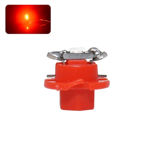 Λάμπα LED BAX 8.4D EASY CONNECT (Κόκκινο) Λάμπα LED BAX 8.4D EASY CONNECT (Κόκκινο)
