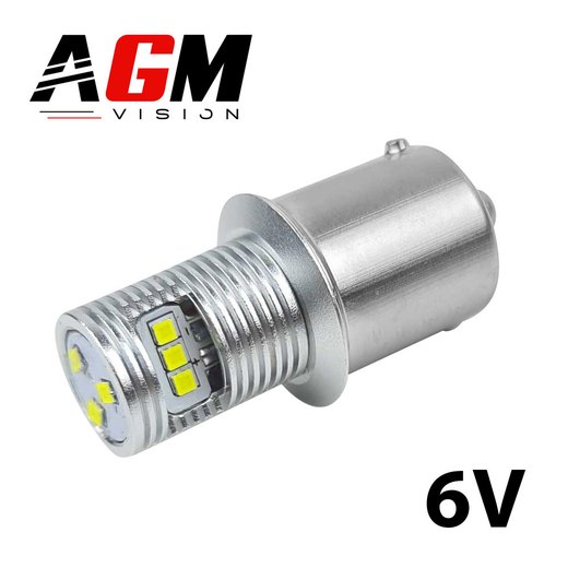 Bec LED P21W-BA15S 6V Ultra (Alb) Bec LED P21W-BA15S 6V Ultra (Alb)