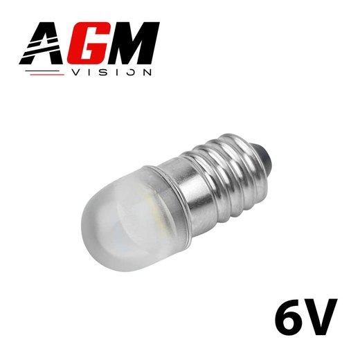 LED-lamppu E10 6V ANGEL (Valkoinen) LED-lamppu E10 6V ANGEL (Valkoinen)