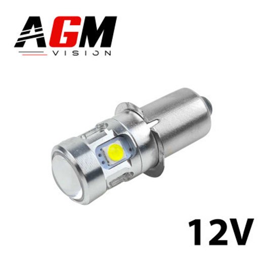 LED-pære P13.5S 12V ULTRA (Hvit) LED-pære P13.5S 12V ULTRA (Hvit)