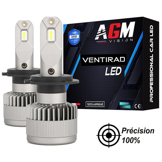 Kit ampoules LED H7 VENTIRAD Kit ampoules LED H7 VENTIRAD