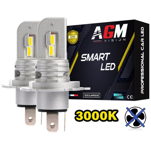 H4 SMART Yellow 3000K LED Bulb Kit H4 SMART Yellow 3000K LED Bulb Kit