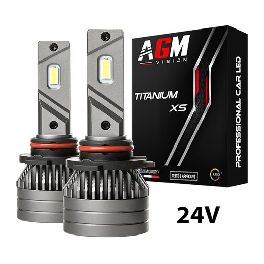 KIT BECURI LED H10 TITANIUM XS 24V PENTRU CAMION - 90 WATTS - 15300 LUMENS - 6000K KIT BECURI LED H10 TITANIUM XS 24V PENTRU CAMION - 90 WATTS - 15300 LUMENS - 6000K