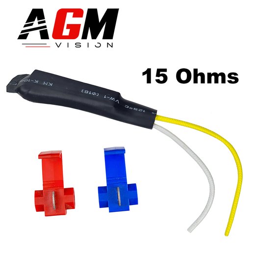 Résistance 15 ohm en céramique – Simule une charge de 10 watts
