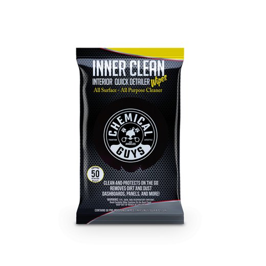 Μαντηλάκια εσωτερικού InnerClean Chemical Guys 50 μονάδες Μαντηλάκια εσωτερικού InnerClean Chemical Guys 50 μονάδες